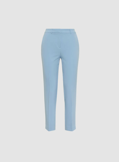Women Straight-Leg Pants Blue Pearl | Melanie Lyne