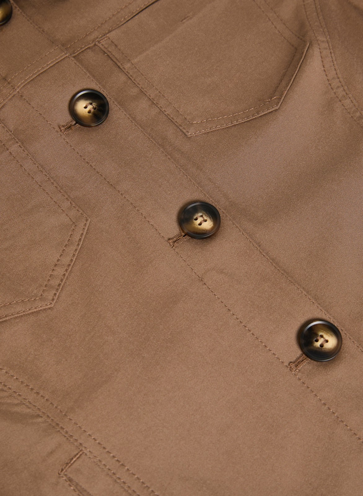 Women Button-Down Jacket French Canvas | Melanie Lyne