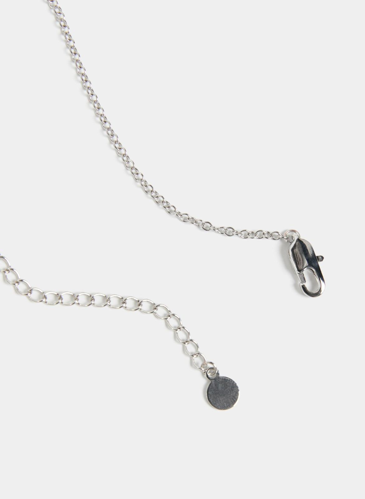 Women Cluster Chain Necklace Silver | Melanie Lyne