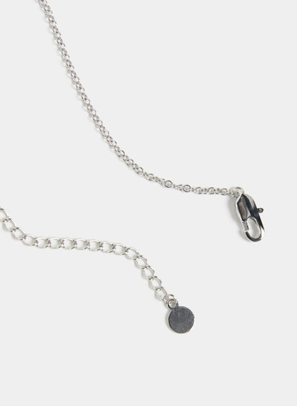Women Cluster Chain Necklace Silver | Melanie Lyne