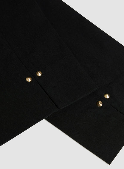 Women Pull-On Capris Black | Melanie Lyne