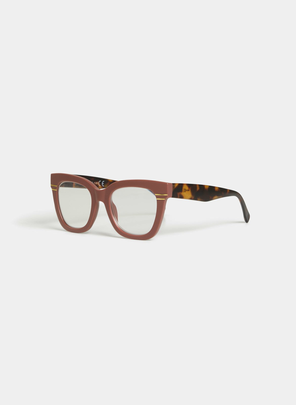 Women Square Frame Glasses Sienna Brown | Melanie Lyne