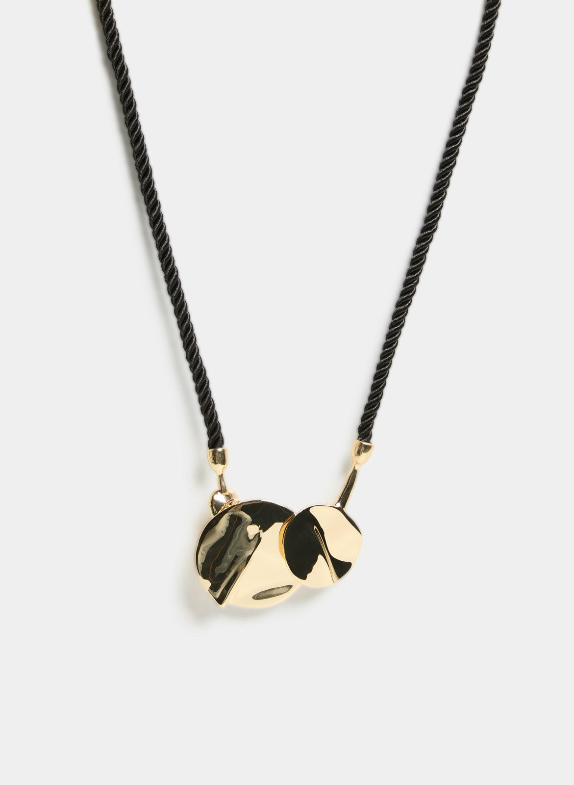 Women Layered Disc Pendant Necklace Gold | Melanie Lyne