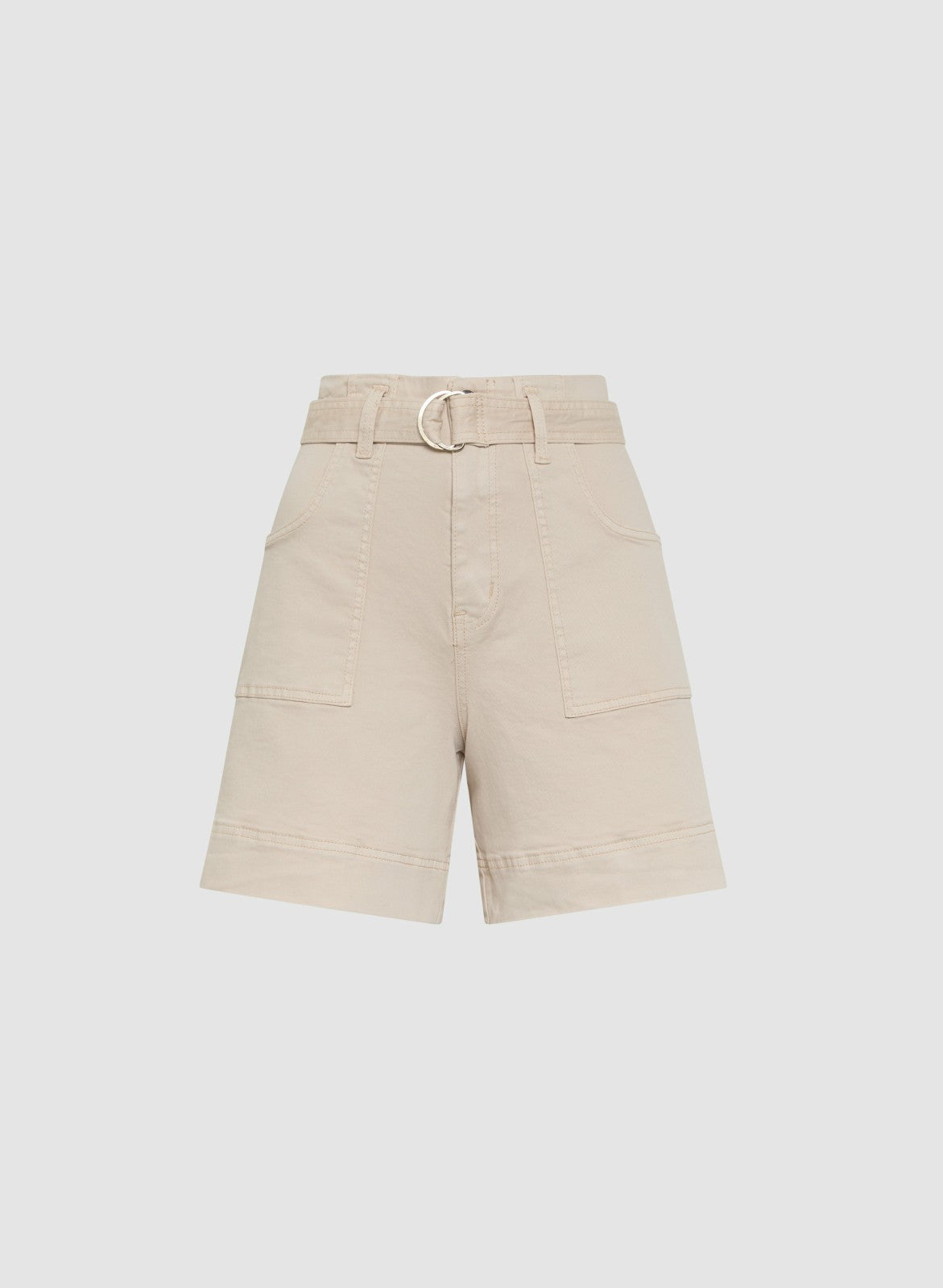 Women Belted Denim Shorts Panna | Melanie Lyne