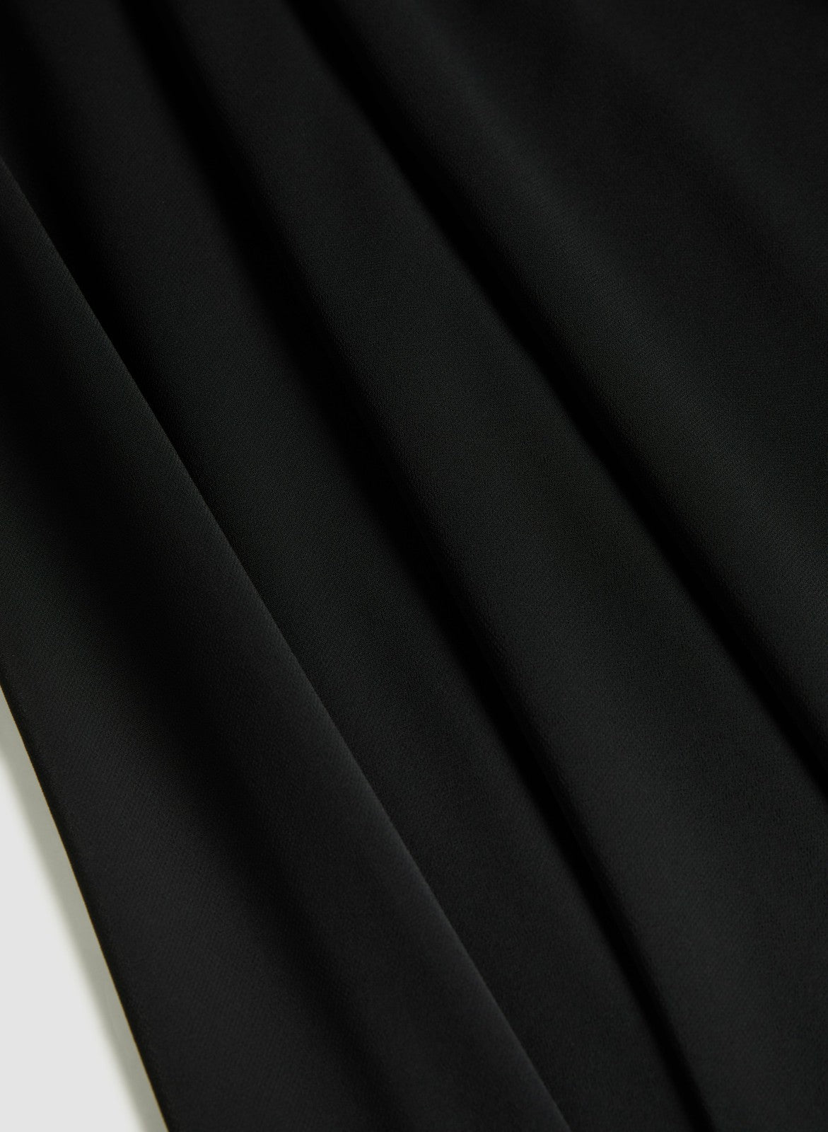 Women Asymmetric Chiffon Cape Black | Melanie Lyne
