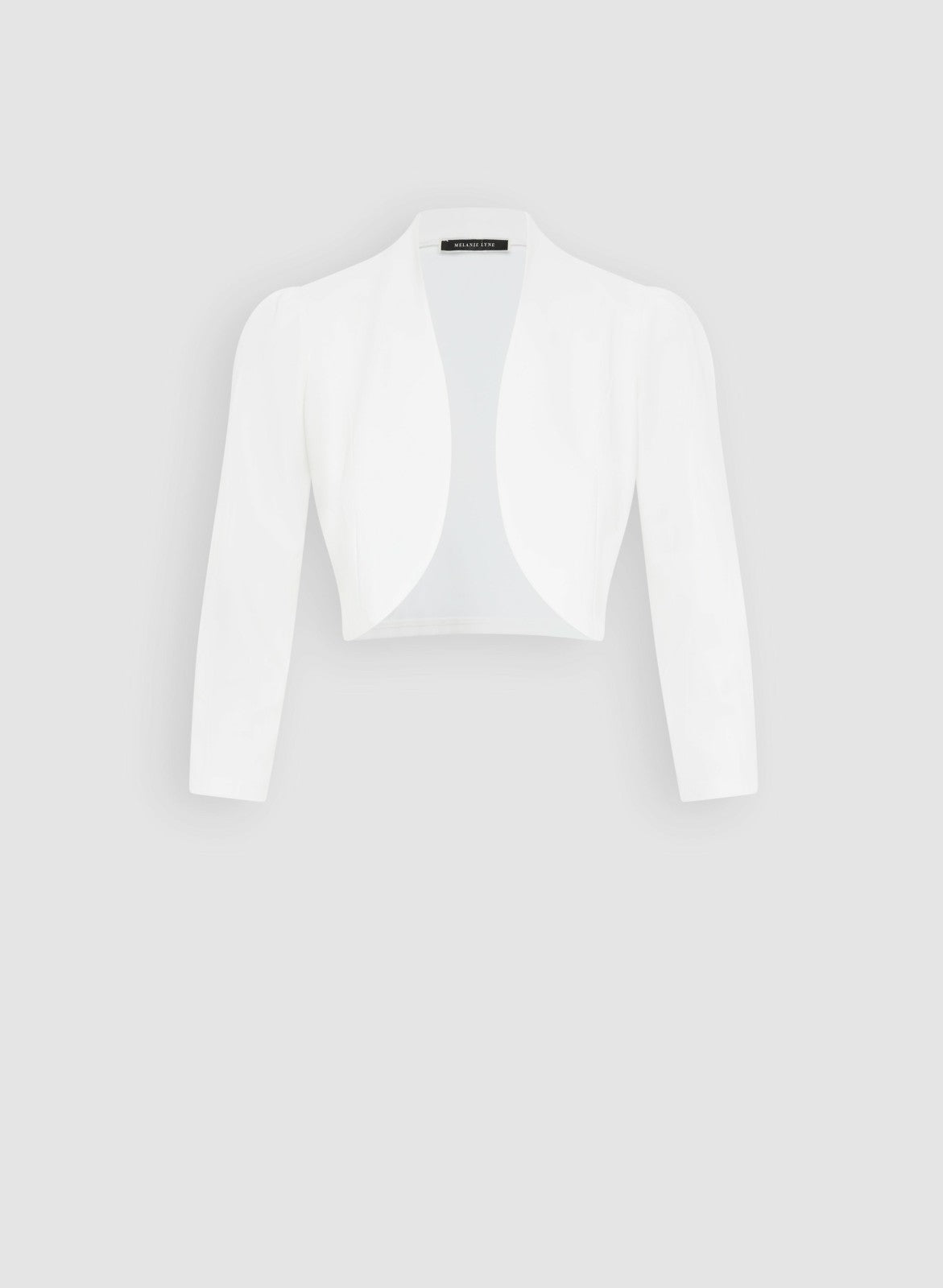 Women Puff Shoulder Bolero Ivory | Melanie Lyne