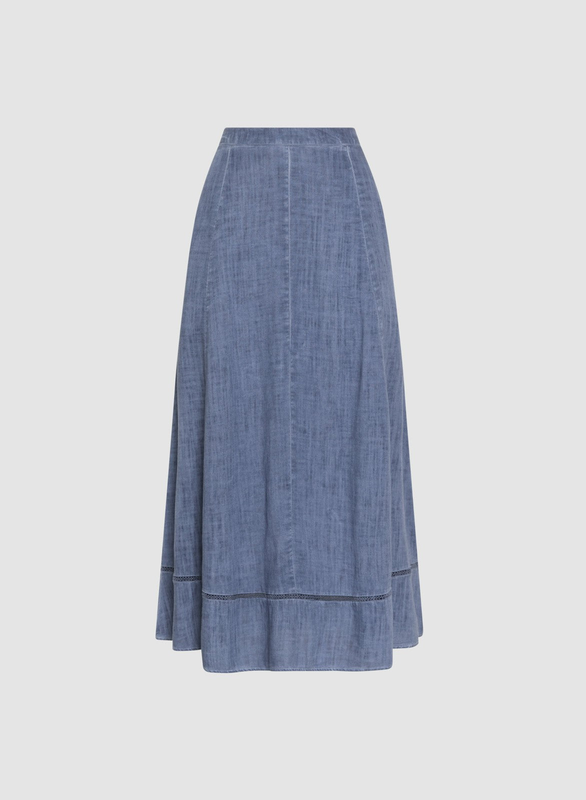 Women Garment-Dye Skirt Medium Blue | Melanie Lyne