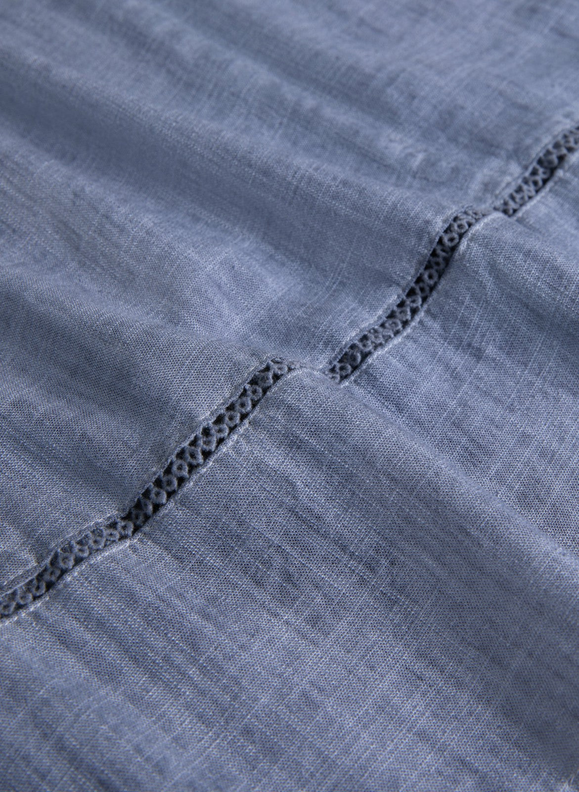 Women Garment-Dye Skirt Medium Blue | Melanie Lyne