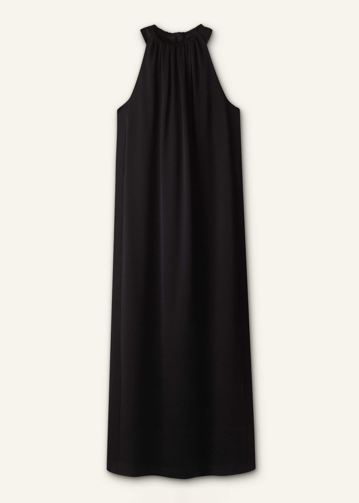 ME+EM Black Halterneck Maxi Dress