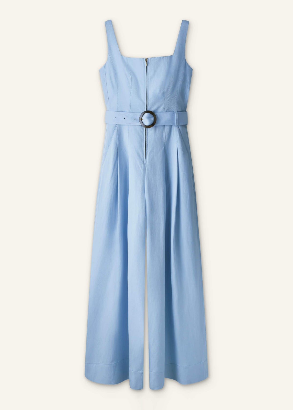 ME+EM Blue Wide-Leg Jumpsuit