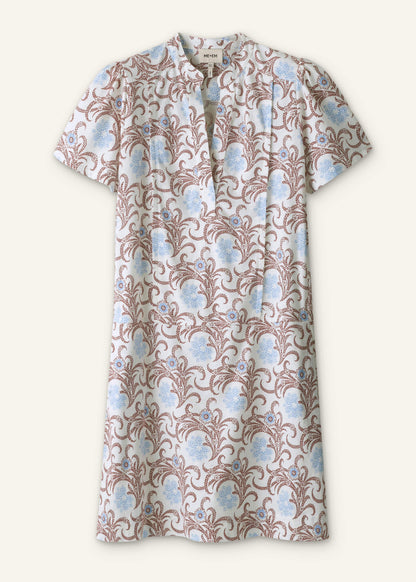ME+EM Cream Summer Swing Dress