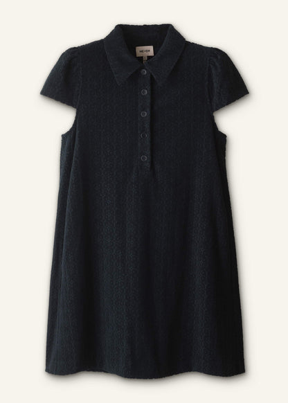 ME+EM Navy Mini Swing Dress