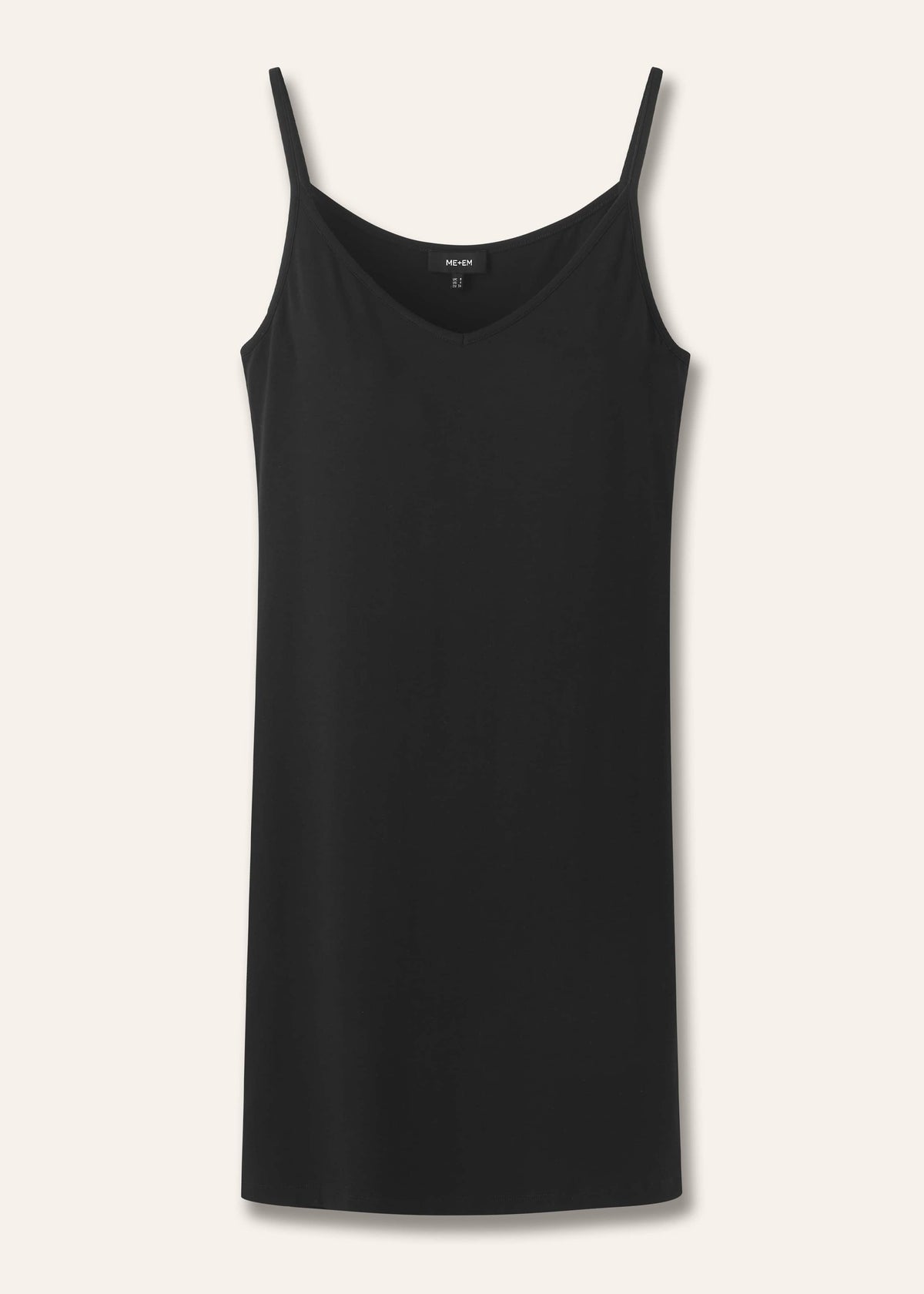 ME+EM Black Fashion First Aid Slip Dress