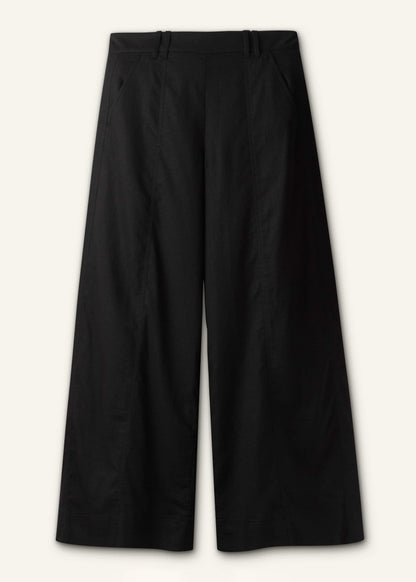 ME+EM Black Wide-Leg Pant