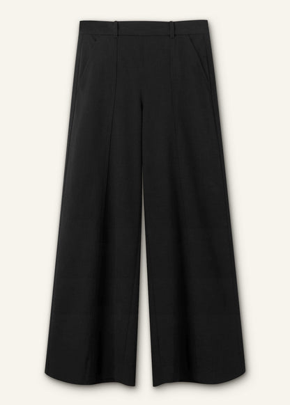 ME+EM Black Wide-Leg Pant