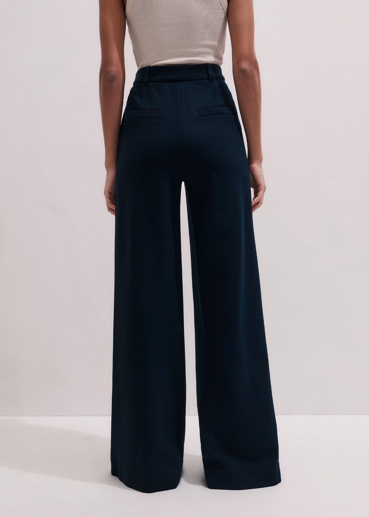 ME+EM Navy Luxe Travel Tailoring Man Pant