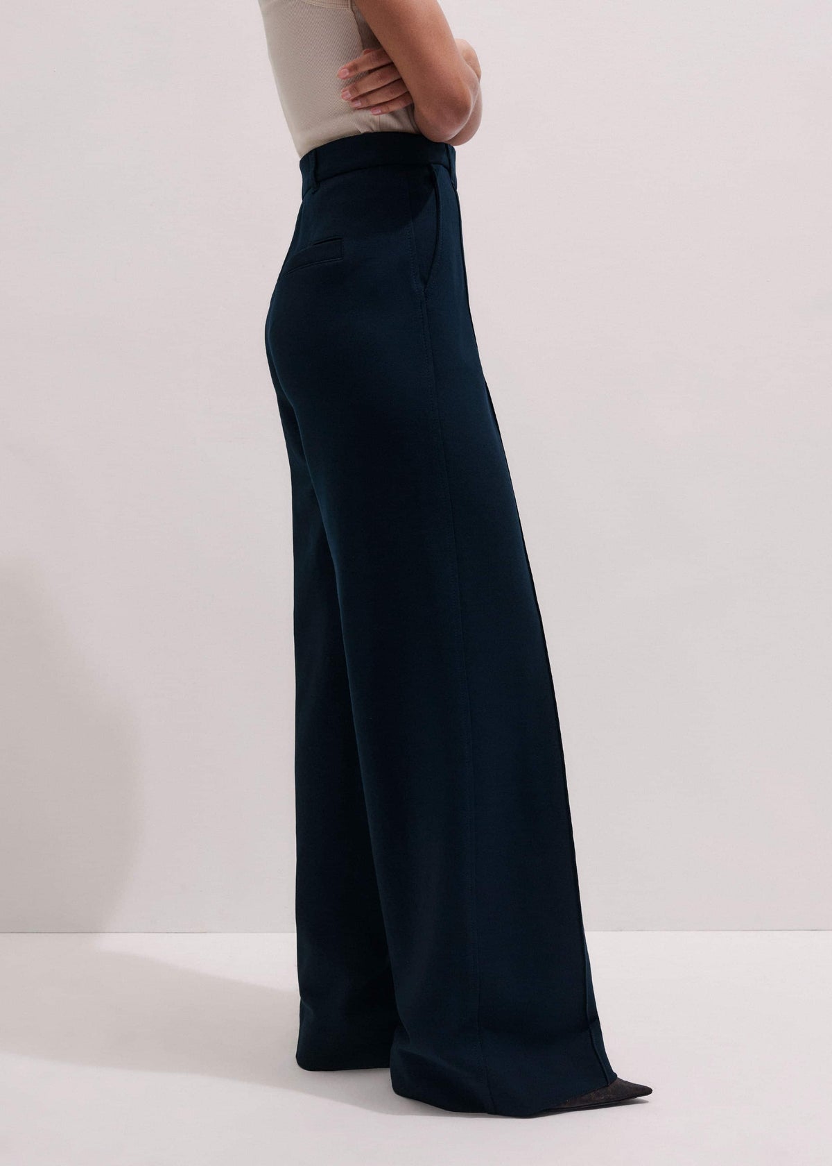 ME+EM Navy Luxe Travel Tailoring Man Pant