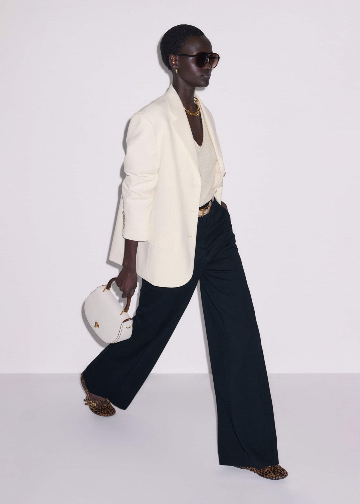 ME+EM Navy Luxe Travel Tailoring Man Pant