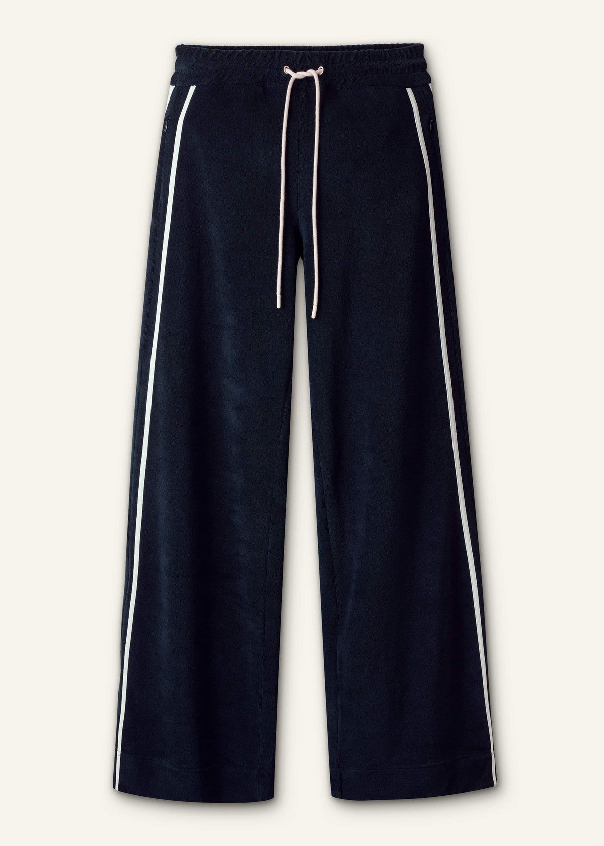 ME+EM Navy Rib Trim Track Pant