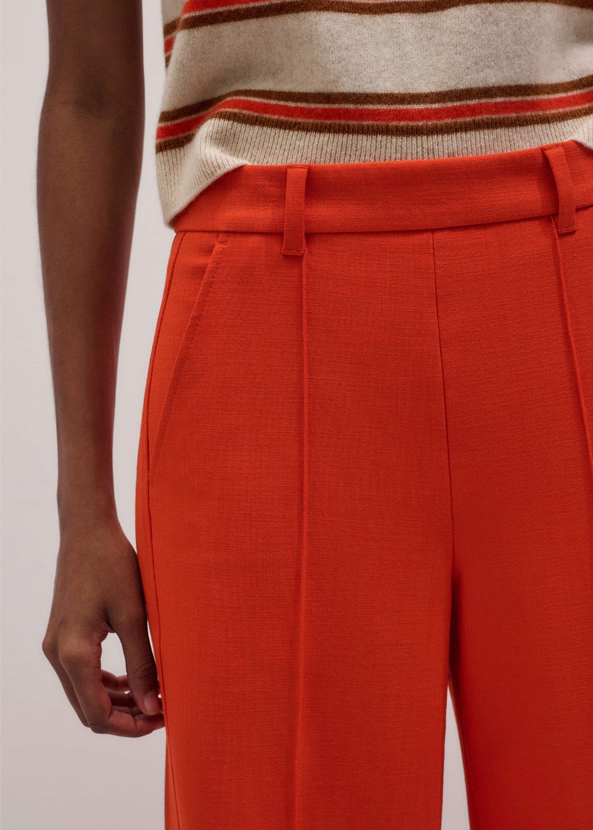 ME+EM Orange Forever Wide-Leg Pant