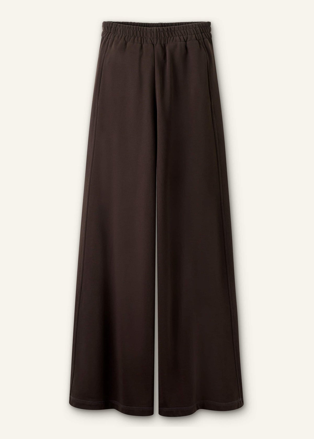 ME+EM Brown Sweatshirt Wide-Leg Track Pant