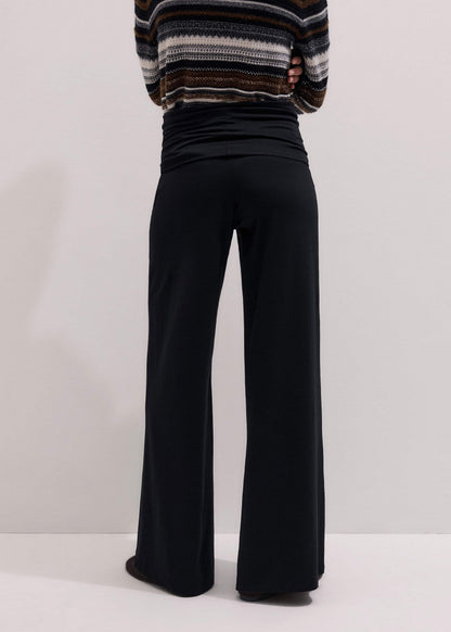 ME+EM Black Icon Palazzo Pant