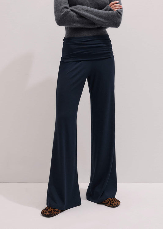 ME+EM Navy Icon Palazzo Pant