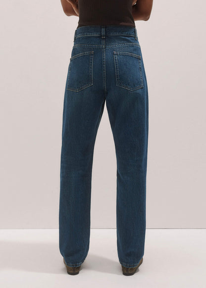 ME+EM Blue Full-Length Straight Jean