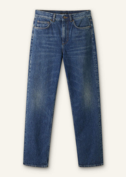 ME+EM Blue Full-Length Straight Jean