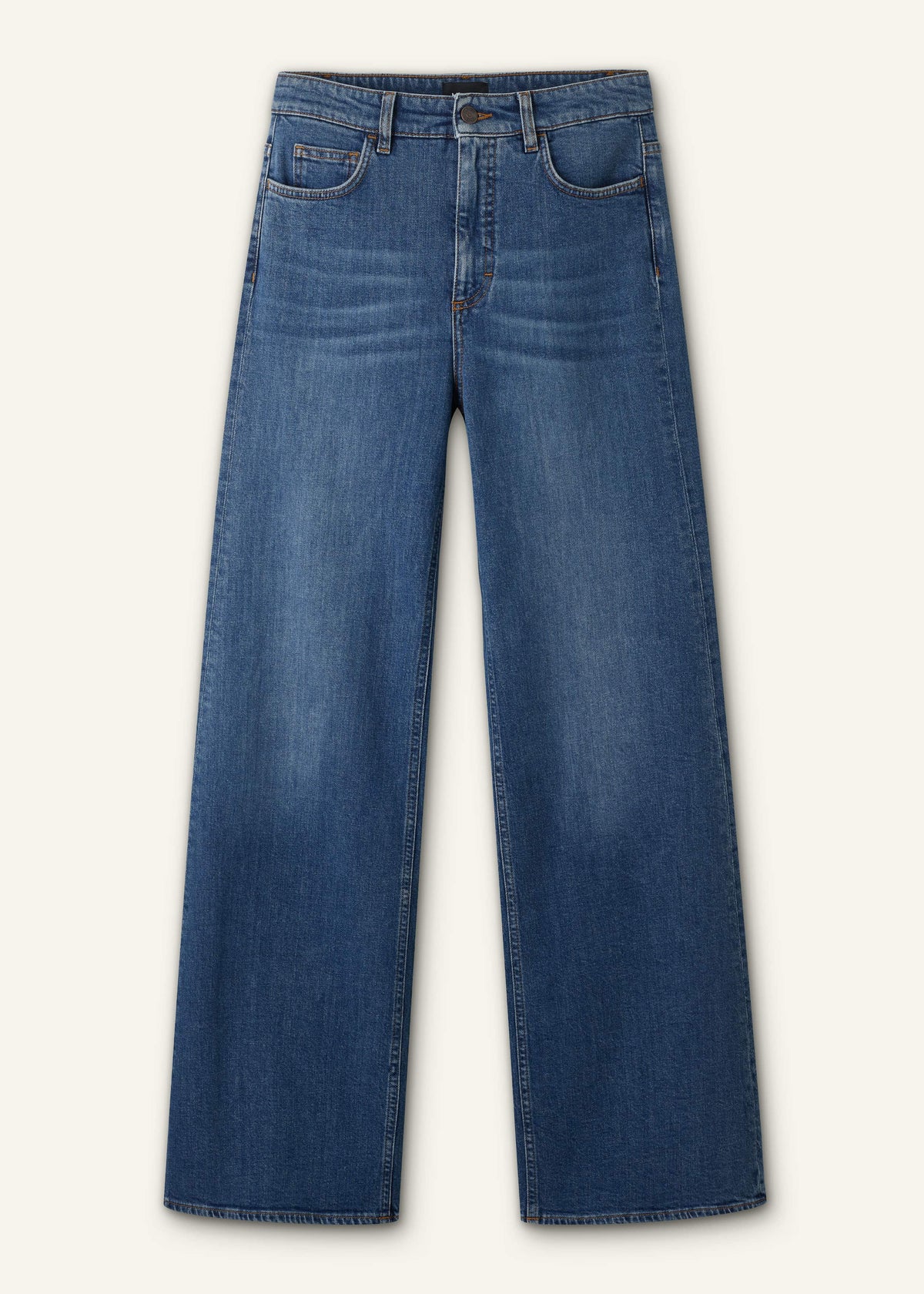 ME+EM Blue Super Flare Wide Jean