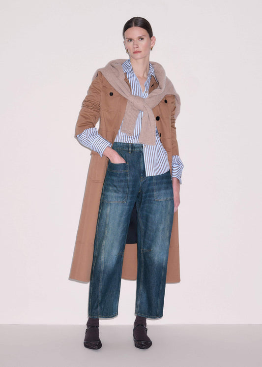 ME+EM Blue Patch Pocket Engineered Jean