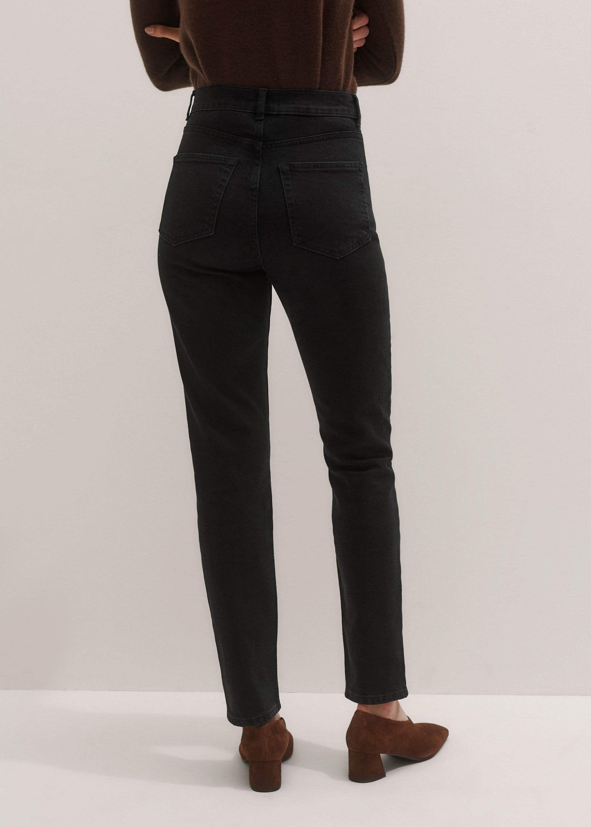 ME+EM Black Boot Ready Skinny Jean