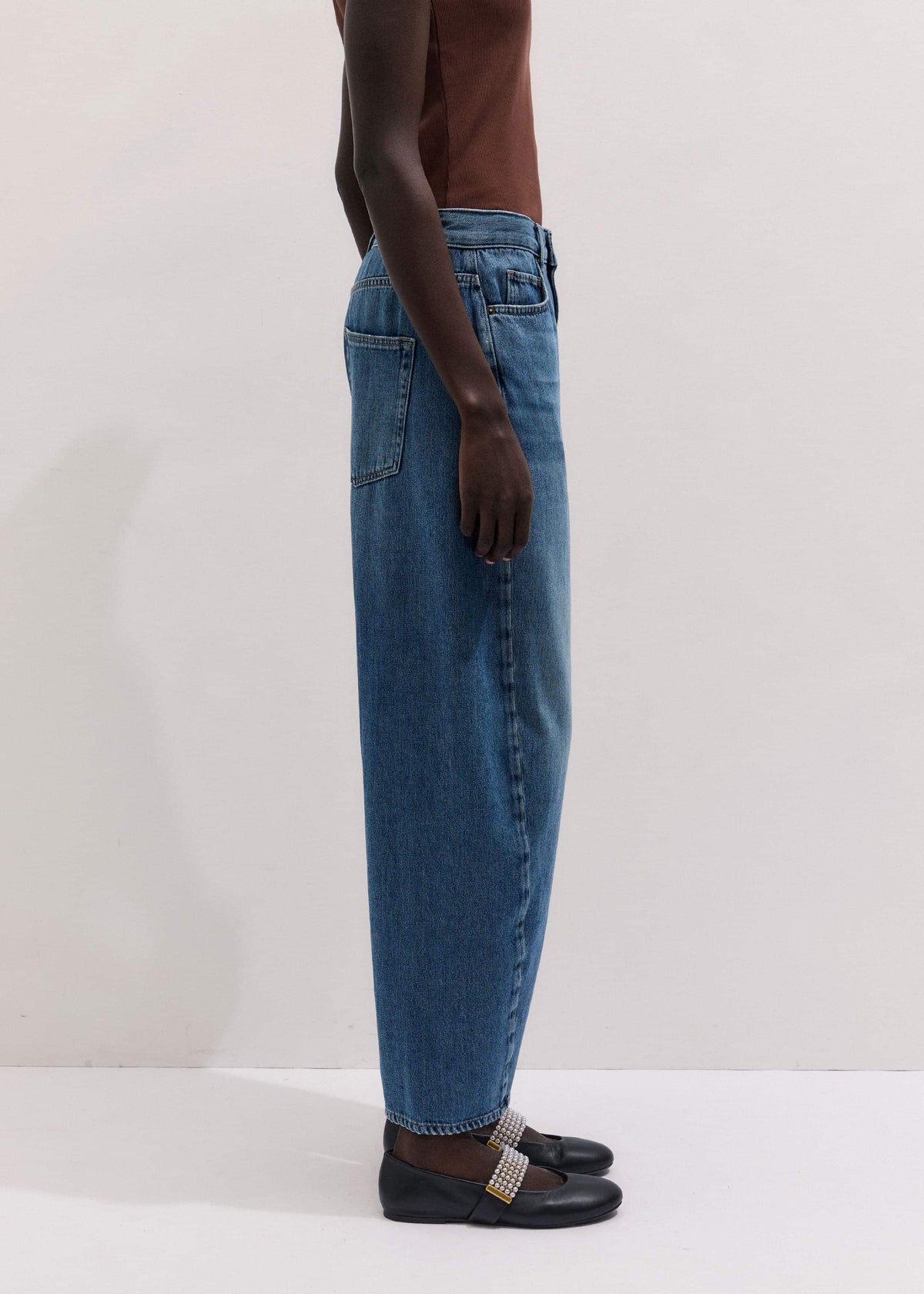 ME+EM Blue Engineered Barrel Jean