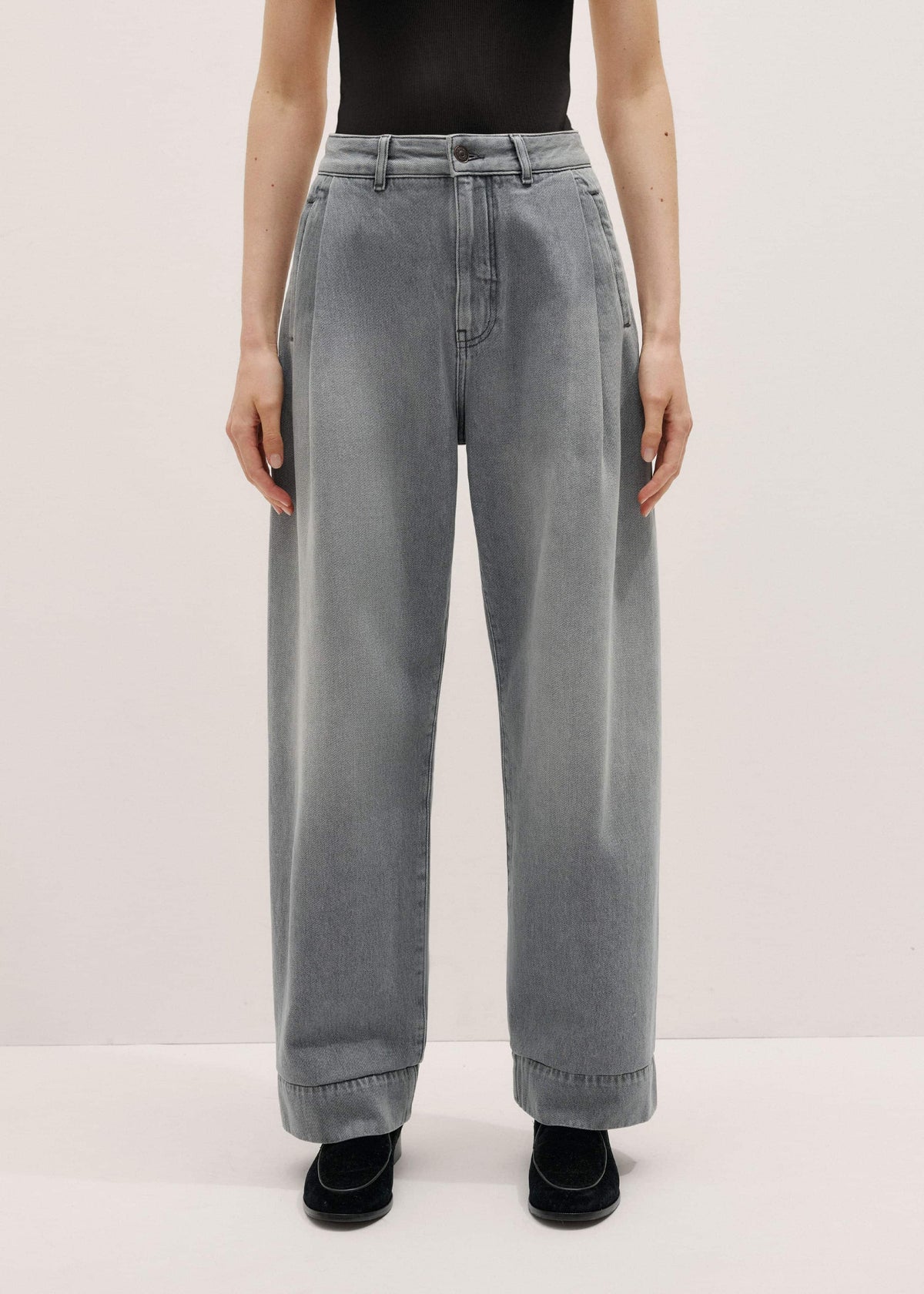 ME+EM Gray Clever Jean