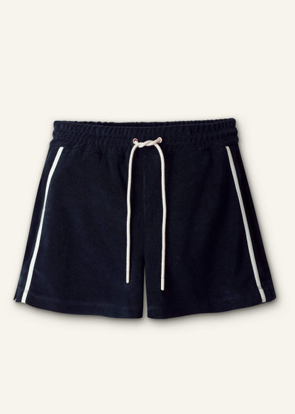 ME+EM Navy Rib Trim Track Short