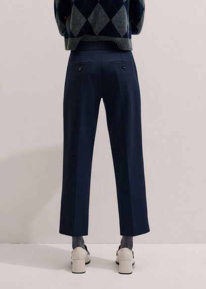 ME+EM Navy Slim Crop Forever Pant | Pants