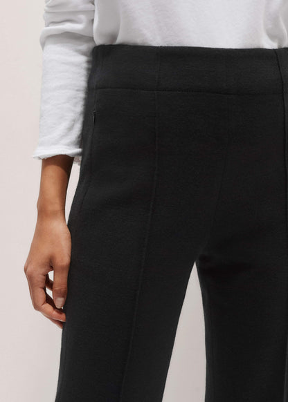 ME+EM Black Wool-Blend Travel Tailoring Slim Crop Pant
