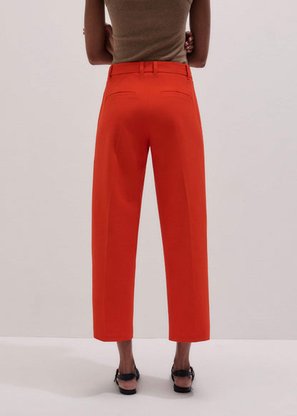ME+EM Orange Straight Crop Tailored Pant