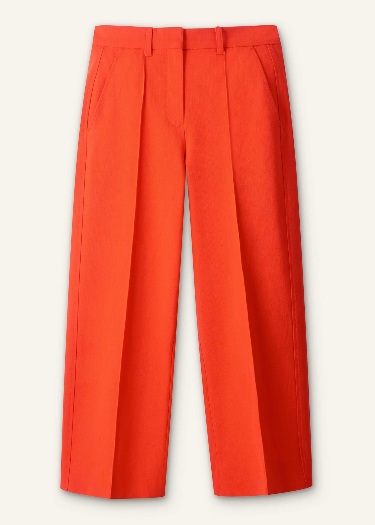 ME+EM Orange Straight Crop Tailored Pant