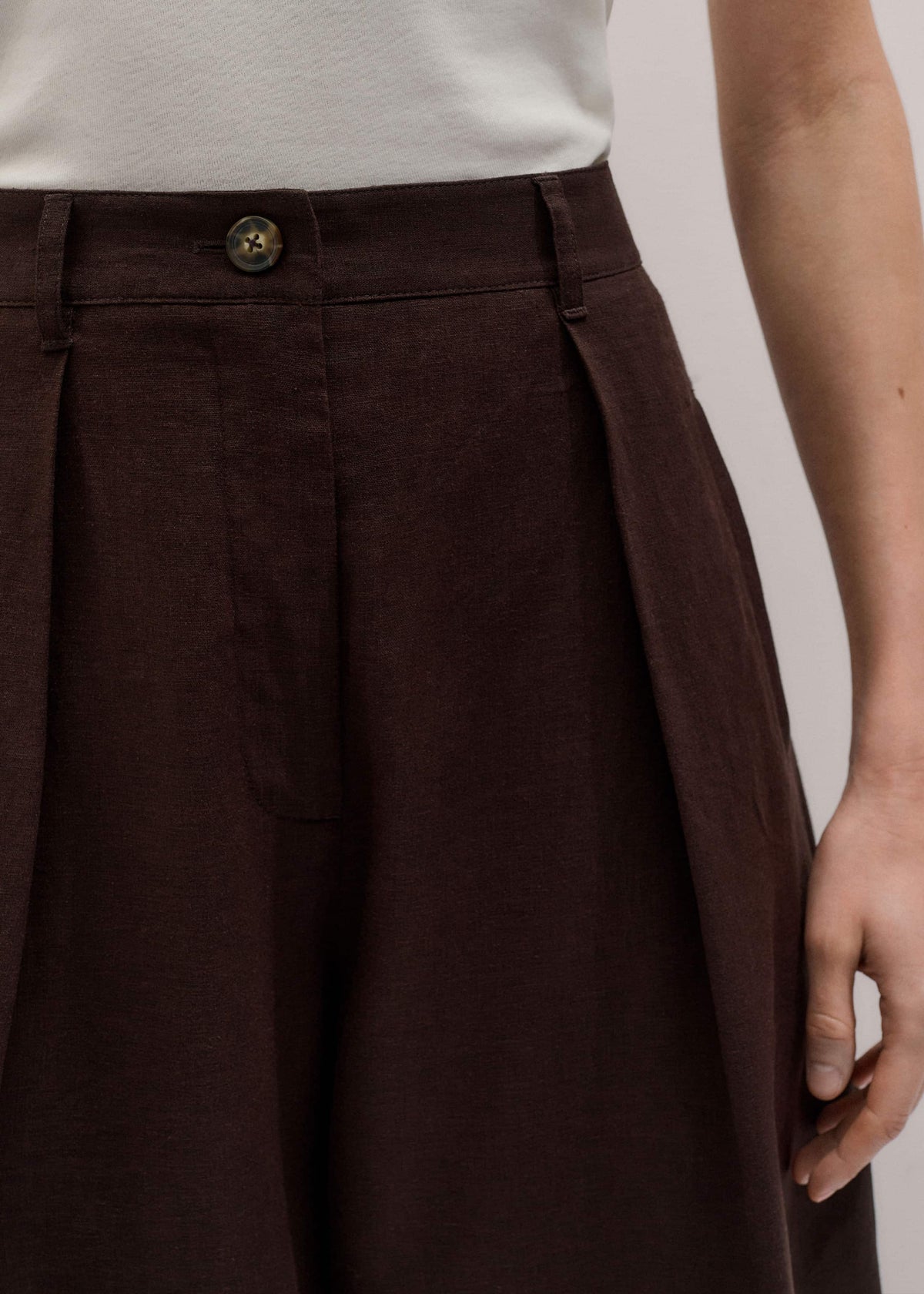 ME+EM Brown Extreme Taper Pant