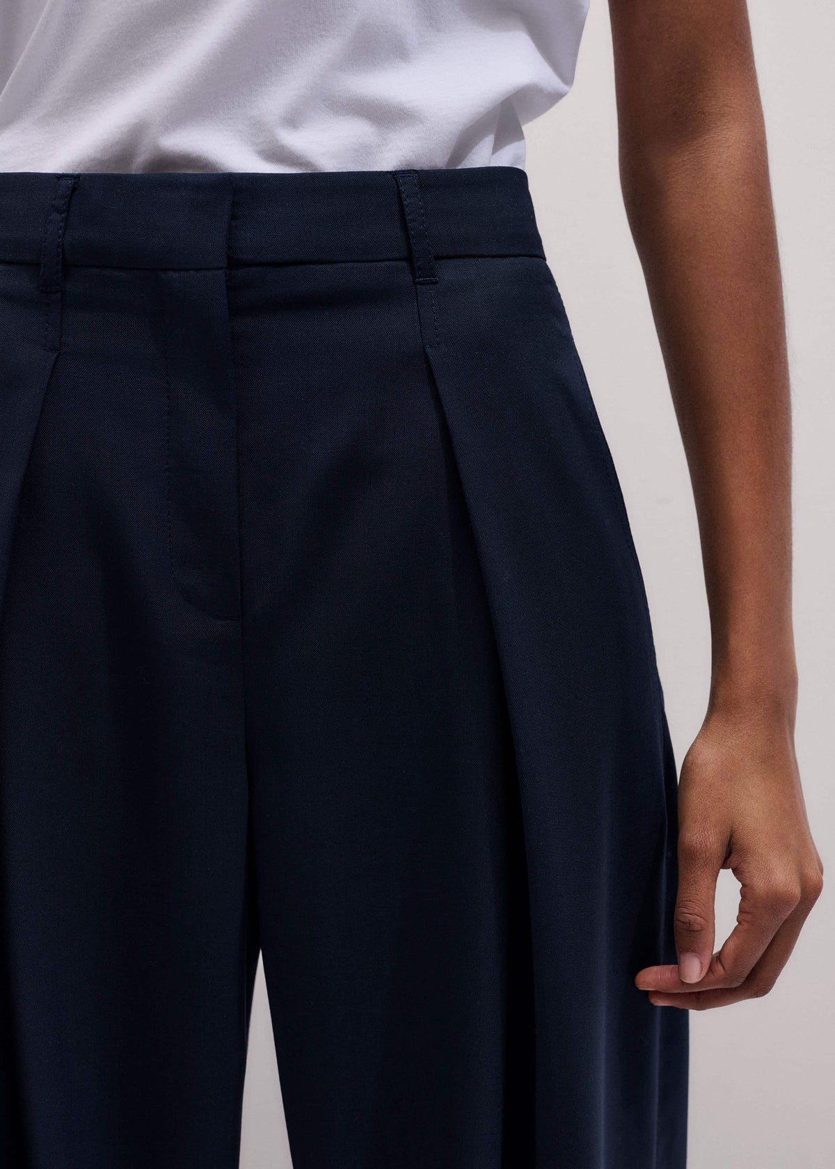 ME+EM Navy Extreme Taper Pant