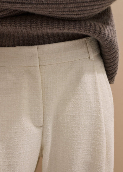ME+EM Ivory Clever Tapered Pant