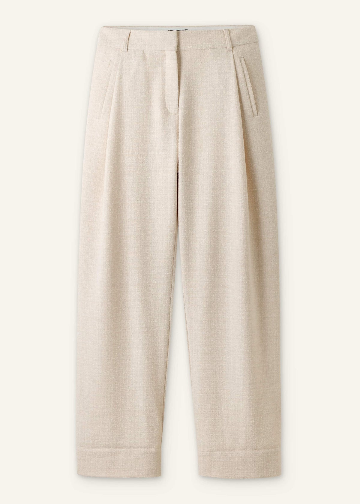 ME+EM Ivory Clever Tapered Pant