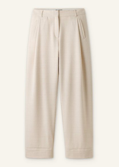 ME+EM Ivory Clever Tapered Pant