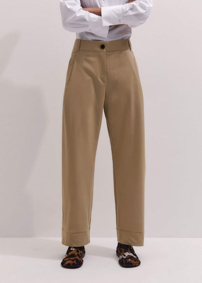 ME+EM Brown Clever Tapered Chino