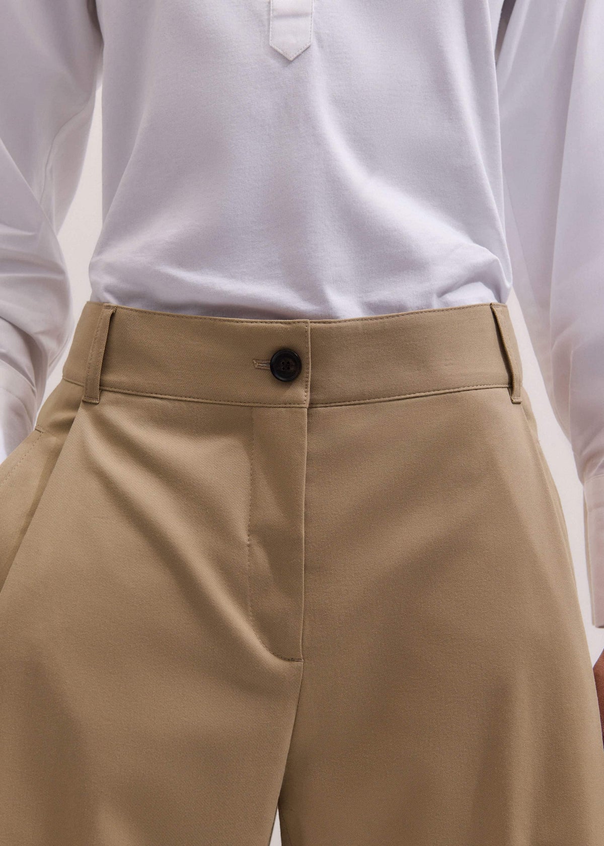 ME+EM Brown Clever Tapered Chino
