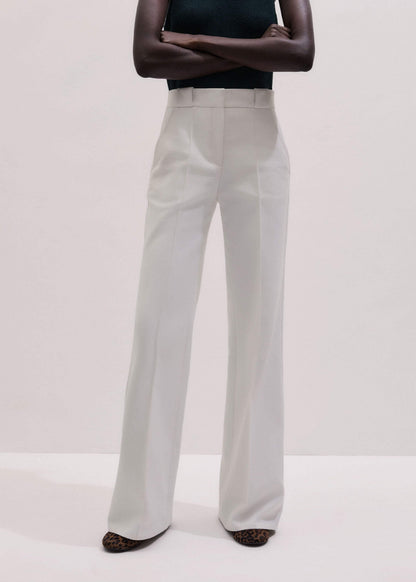 ME+EM Ivory Everyday Leg Elongator Pant