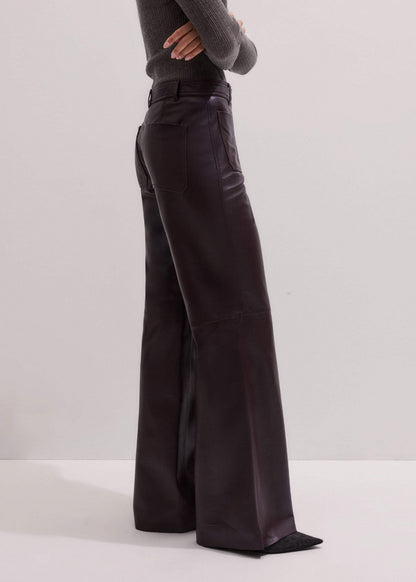 ME+EM Red Boot Cut Pant