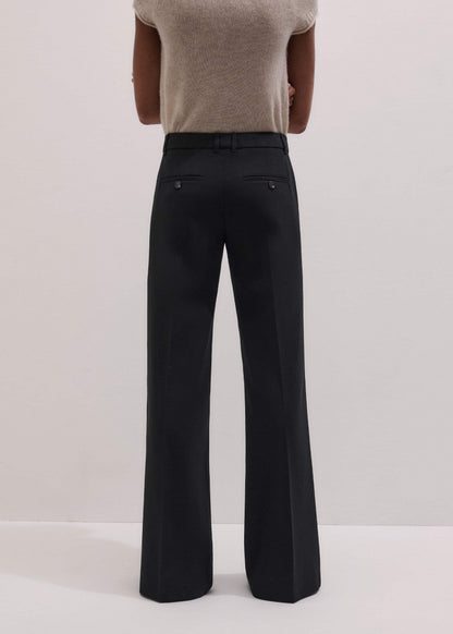 ME+EM Black Tailored Leg Elongator Pant