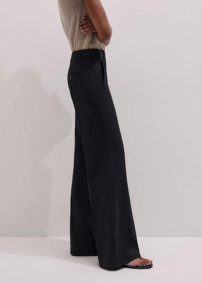 ME+EM Black Tailored Leg Elongator Pant